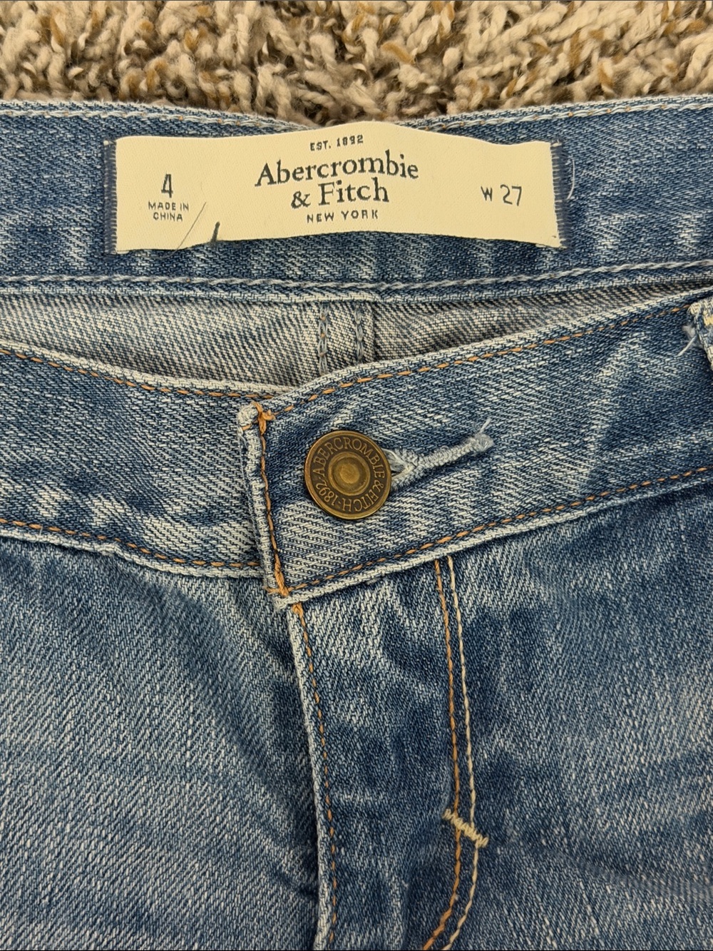 Abercrombie & Fitch Denim Shorts for Women - Picture 4 of 5
